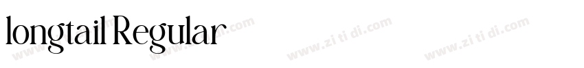 longtail Regular字体转换 longtail Regular字体转换